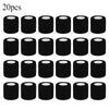 20 pieces of black tattoo grip bandage tape rolled into cylindrical bandages