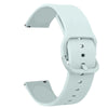 A light blue silicone watch strap for Huawei and Honor watches shown from the side.