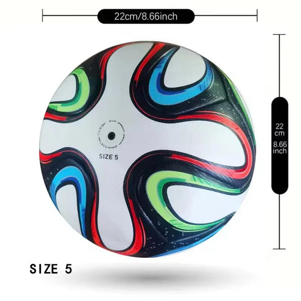 Professional Size 5 Soccer Ball – Durable PU Training & Match Ball