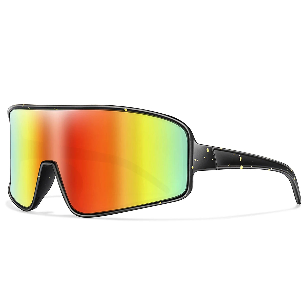 Oversized Windproof Sports Sunglasses with UV400 Protection