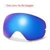 Outdoor Ski Goggles with Protective Case and Anti-Fog Lenses