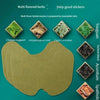 A collection of multi-flavored herbal essence stickers including Chinese mugwort, notopterygium root, Caulis Loniceraeae, Sic
