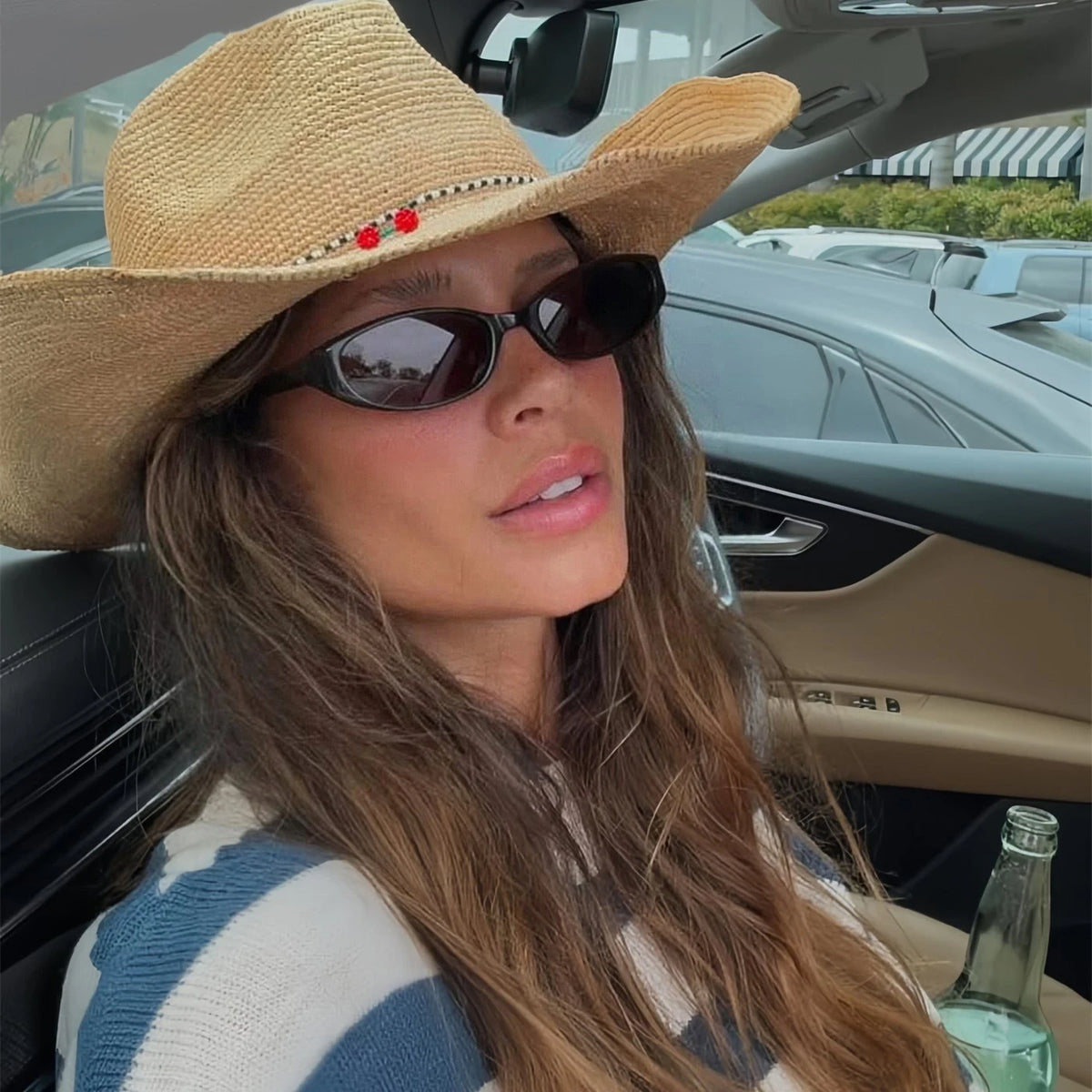 Retro Tortoiseshell Oval Sunglasses