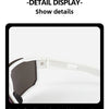 UV400 Cycling Sunglasses with Blue Mirror Lens