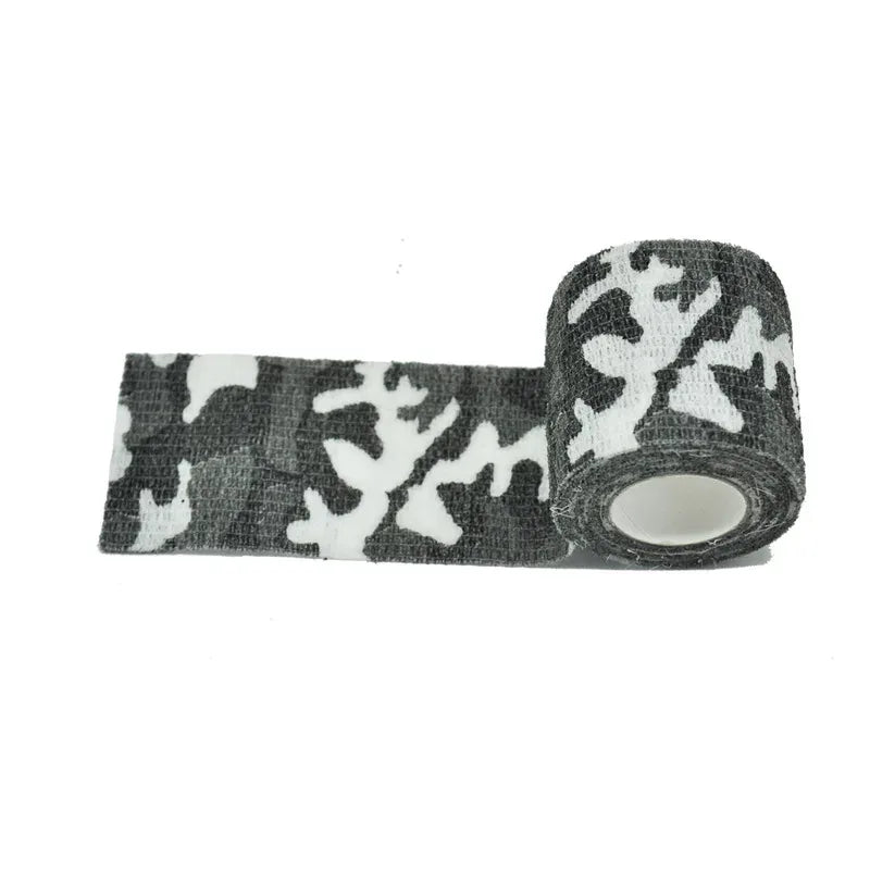 Roll of camouflage elastic wrap tape for joint support