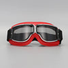 Vintage Leather Motorcycle Goggles