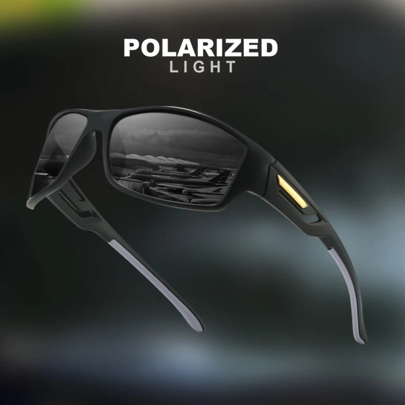 Polarized Sports Sunglasses with Camouflage Frame