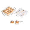 A wooden memory match puzzle set featuring chess pieces and other shapes for Montessori learning.