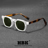 Retro Classic Square Frame Sunglasses with UV400 Protection
