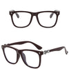 Vintage Square Anti-Blue Light Glasses for Men and Women