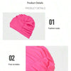 Comfortable Long Hair Swimming Cap with Ear Protection