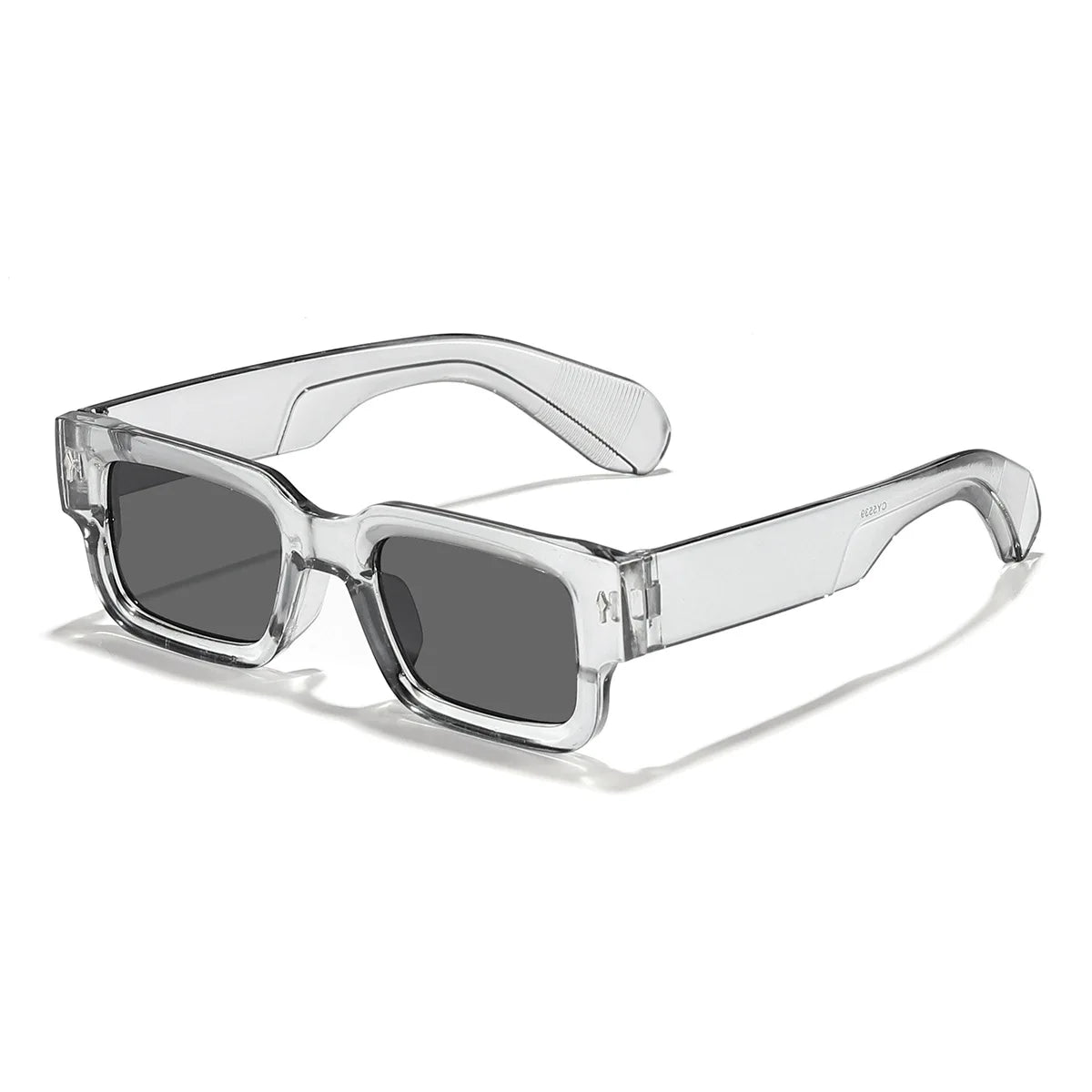 Retro Square Sunglasses with UV400 Protection