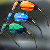 Polarized Sports Sunglasses with Camouflage Frame