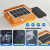 Solar Powered LED Work Light with Hanging Hook for Outdoor Use