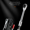 Compact 14-in-1 Ratchet Wrench Multi-Tool for Bicycles