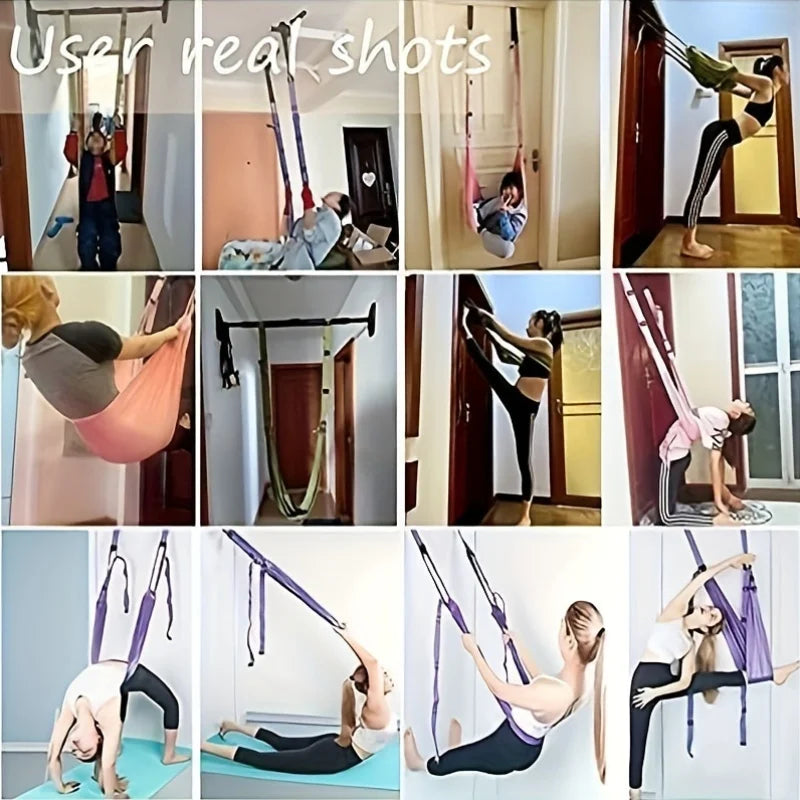 Yoga Stretch Strap for Flexibility and Inversion Training