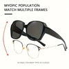 Polarized Fit-Over Sunglasses for Prescription Eyewear