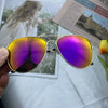 Classic Aviator Sunglasses with UV Protection