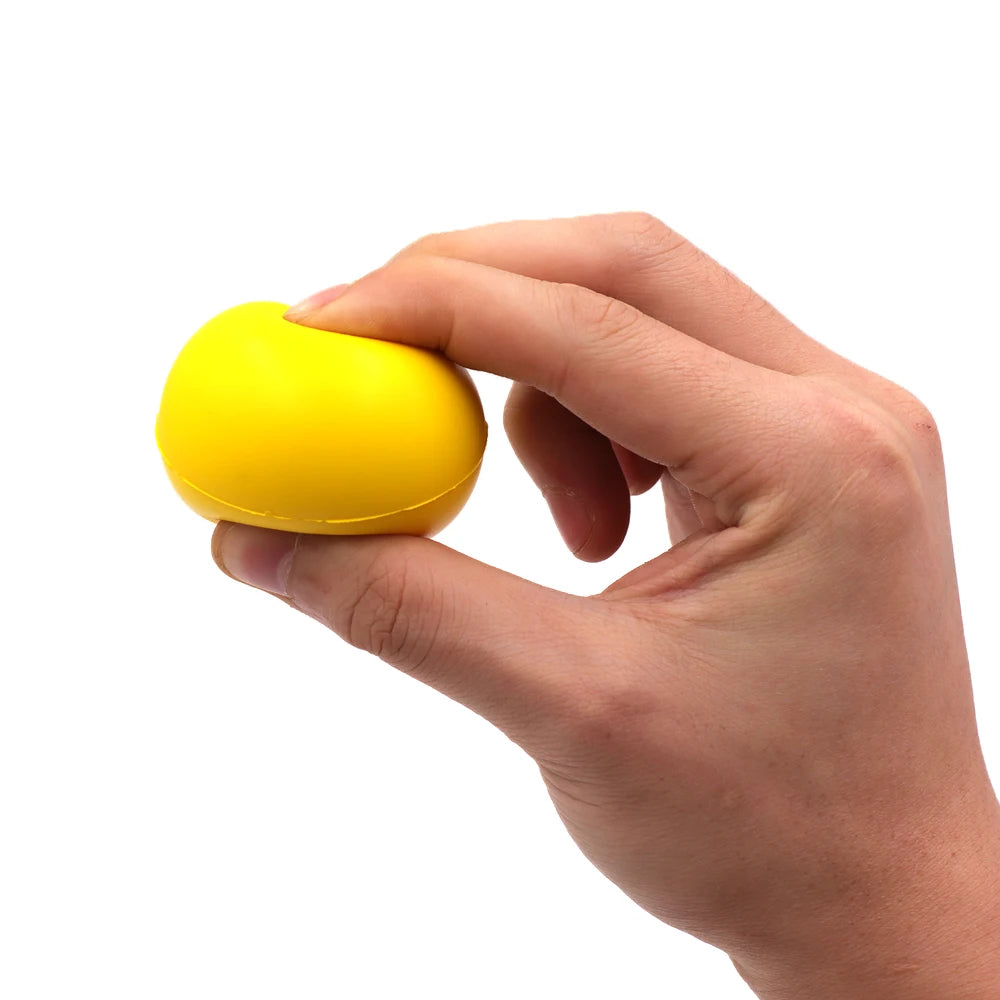 Foam Exercise & Massage Balls (2-Pack) for Grip Strength, Rehabilitation & Stress Relief