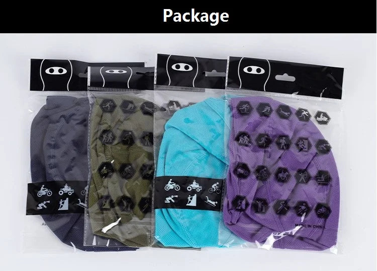 Quick-Dry Cycling Head Scarf with Breathable Knit Fabric