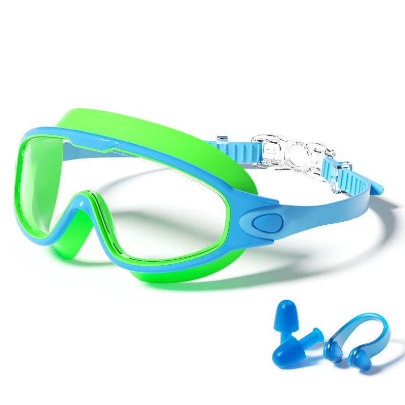 Kids Anti-Fog Swim Goggles with UV Protection