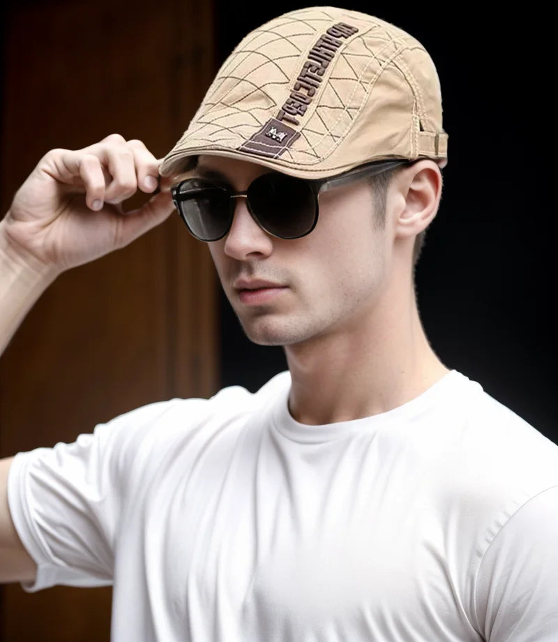 Cotton Beret Cap for Men and Women
