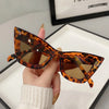 Vintage Cat-Eye Square Sunglasses