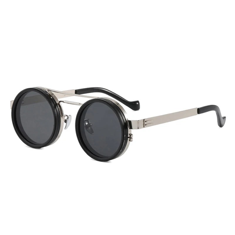 Vintage Round Polarized Sunglasses with UV400 Protection