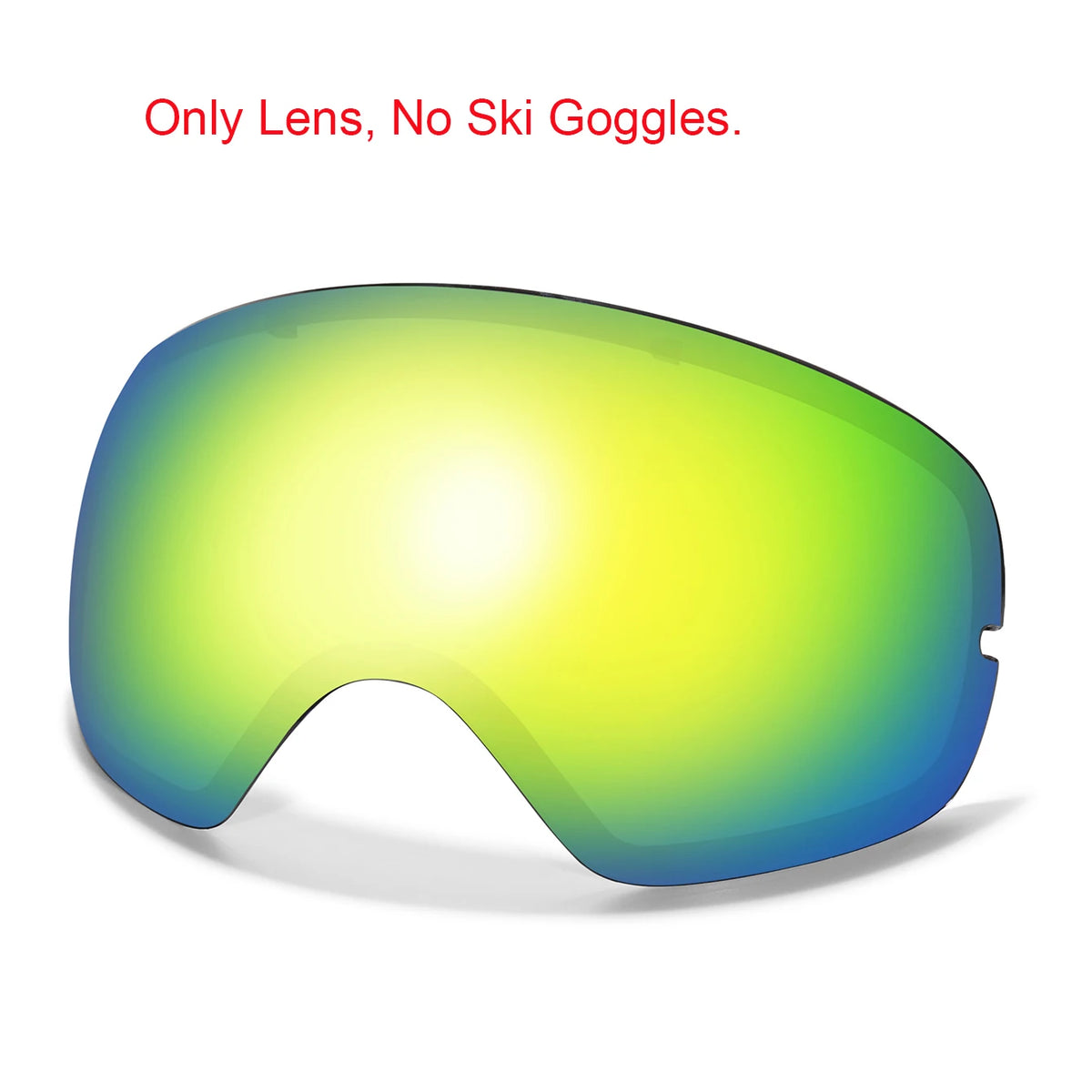 Outdoor Ski Goggles with Protective Case and Anti-Fog Lenses