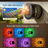 Solar Peony Mandala Projector Light for Outdoor Walls