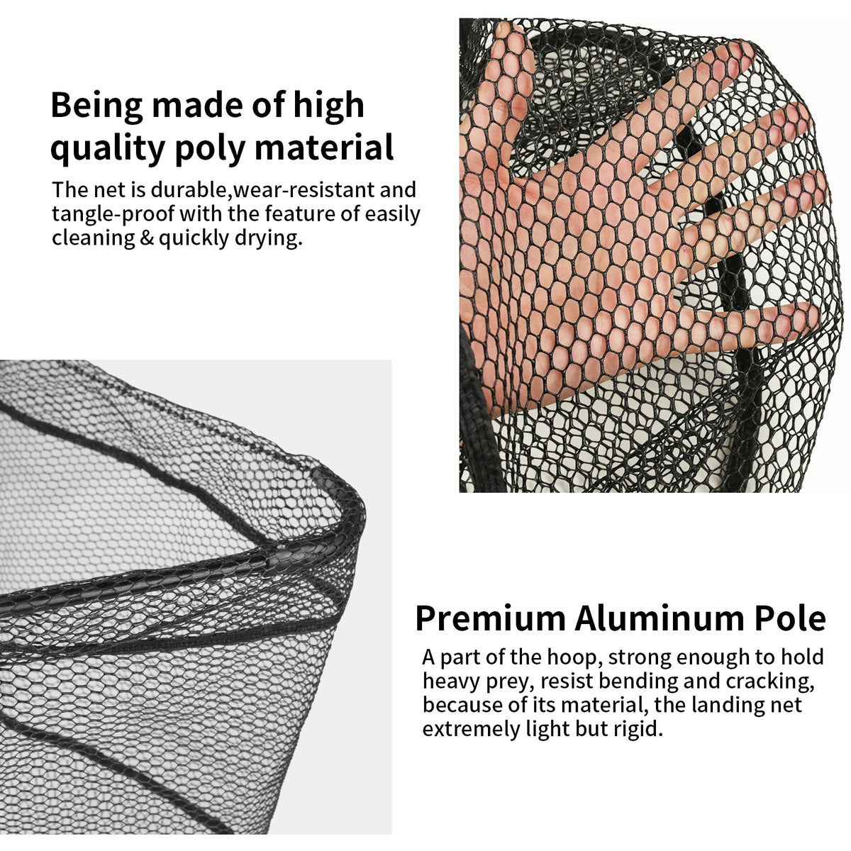 Aluminum Alloy Telescoping Fishing Landing Net