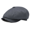Men's Classic Newsboy Cap – Cotton 8-Panel Ivy Hat