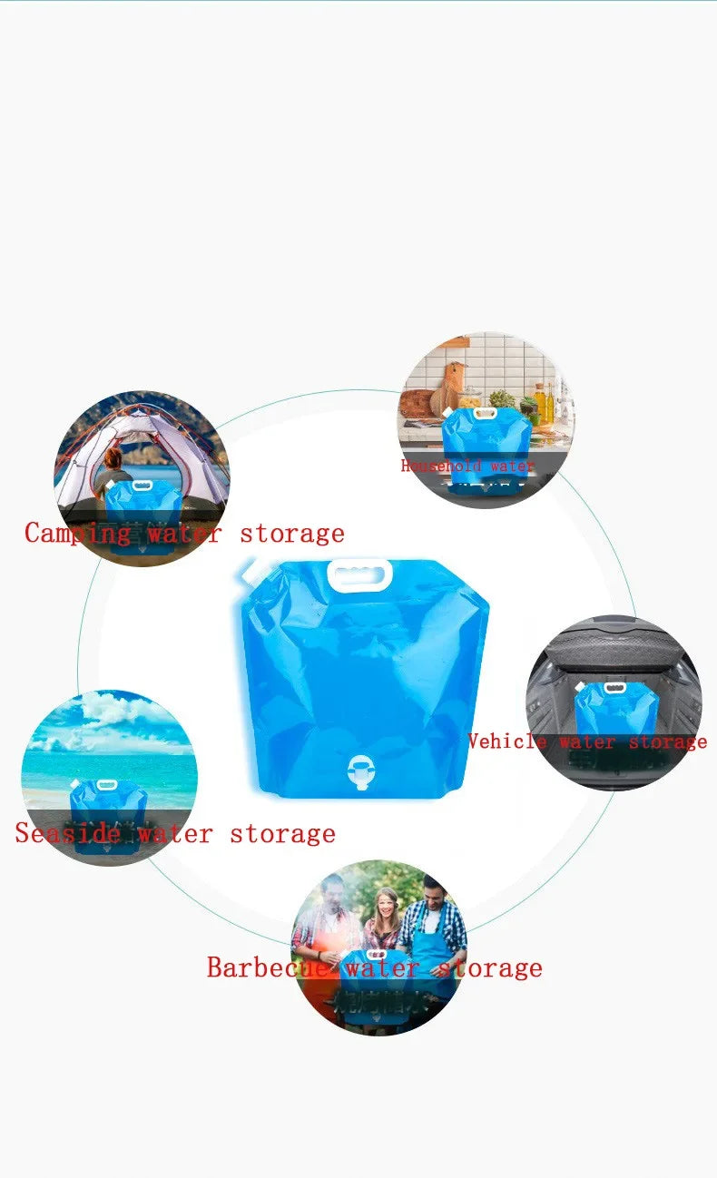 Foldable Portable Camping Water Container