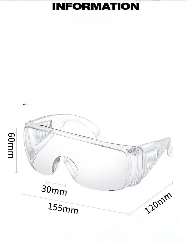 Universal Protective Safety Glasses