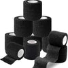 Rouleaux de bande élastique autocollante réutilisable pour usage médical ou sportif
