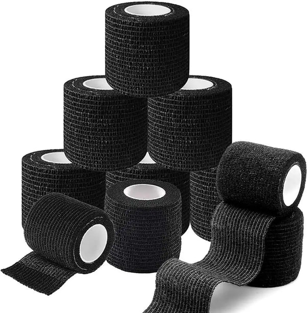 Rollen wiederverwendbare selbstklebende elastische Binde für medizinische oder sportliche Verwendung
