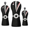 Shark Design Golf Club Covers for Fairway Woods and Hybrids
