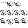 Ten adjustable ESD wrist straps for electronics safety, shown in various configurations.