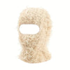 Fleece-Lined Knit Balaclava Ski Mask