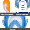 Full Face Snorkel Mask with Anti-Fog Window