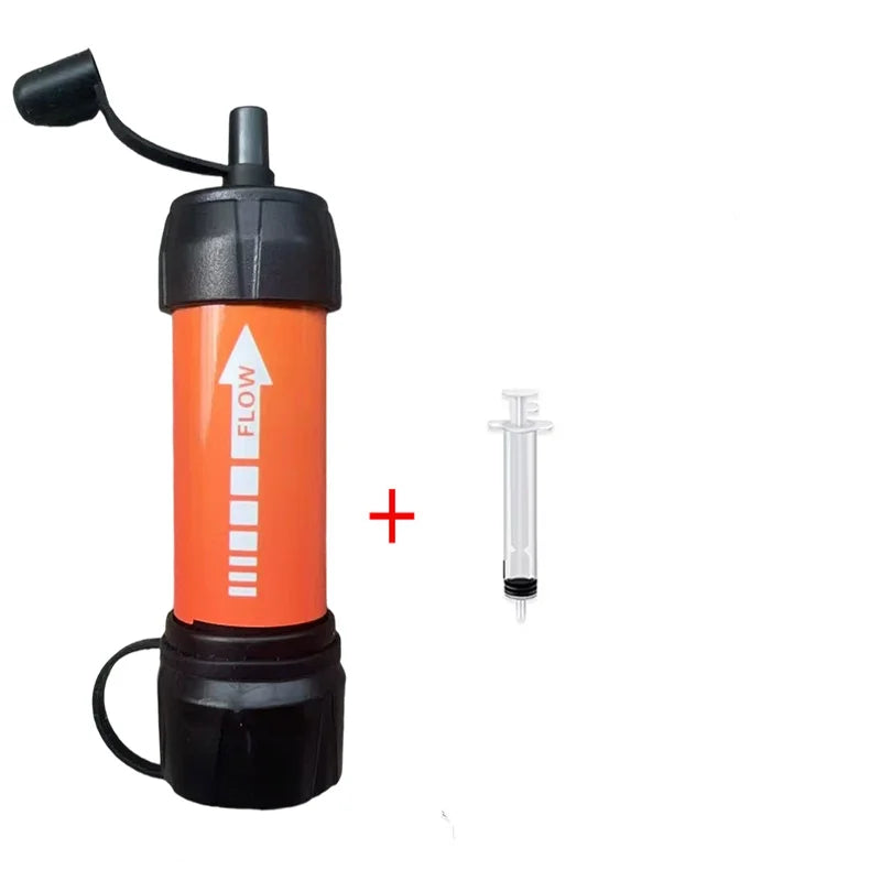 Portable Water Purifier for Hiking and Emergency Use
