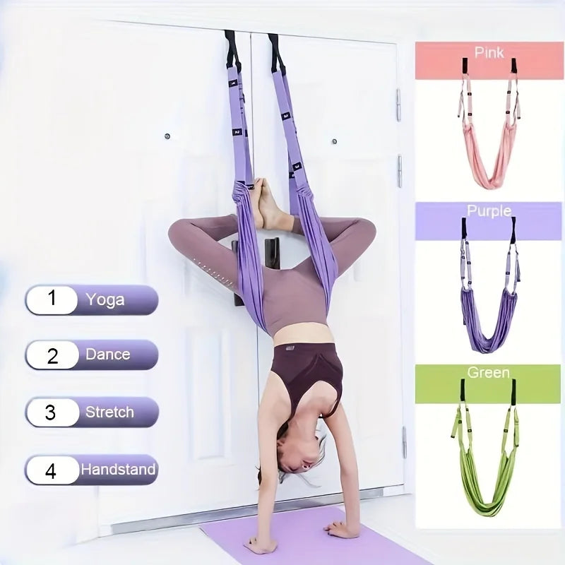 Yoga Stretch Strap for Flexibility and Inversion Training