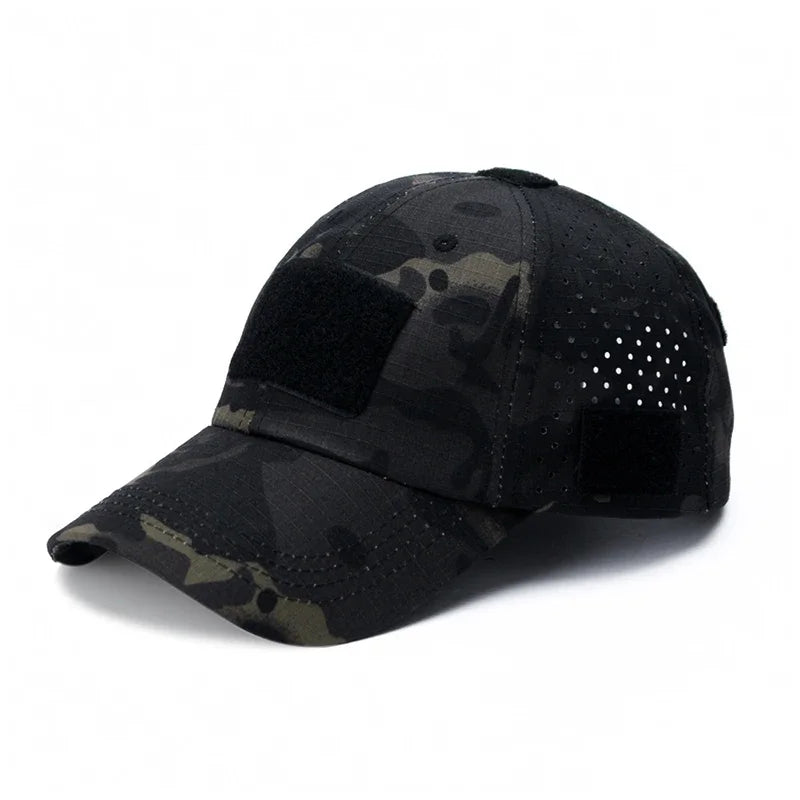 Tactical Camouflage Baseball Cap for Outdoor Adventures
