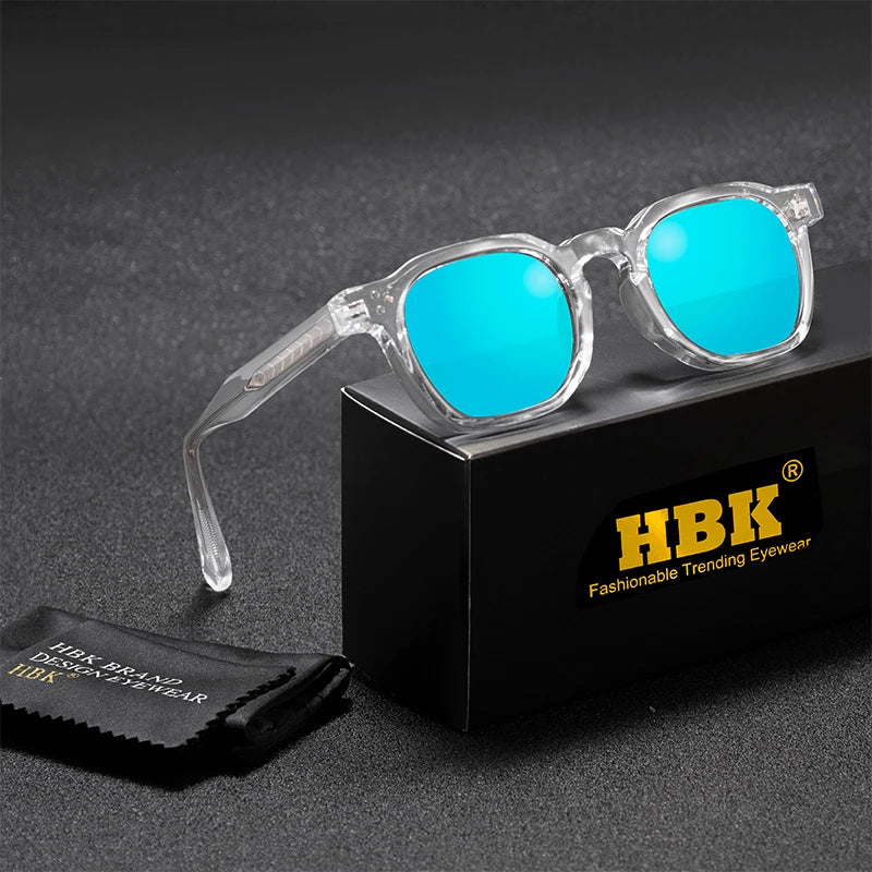 Retro Classic Square Frame Sunglasses with UV400 Protection