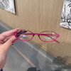 Retro Oval Anti-Blue Light Glasses for Women