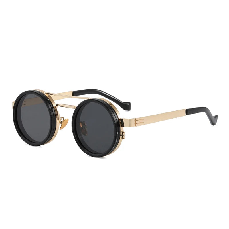 Vintage Round Polarized Sunglasses with UV400 Protection
