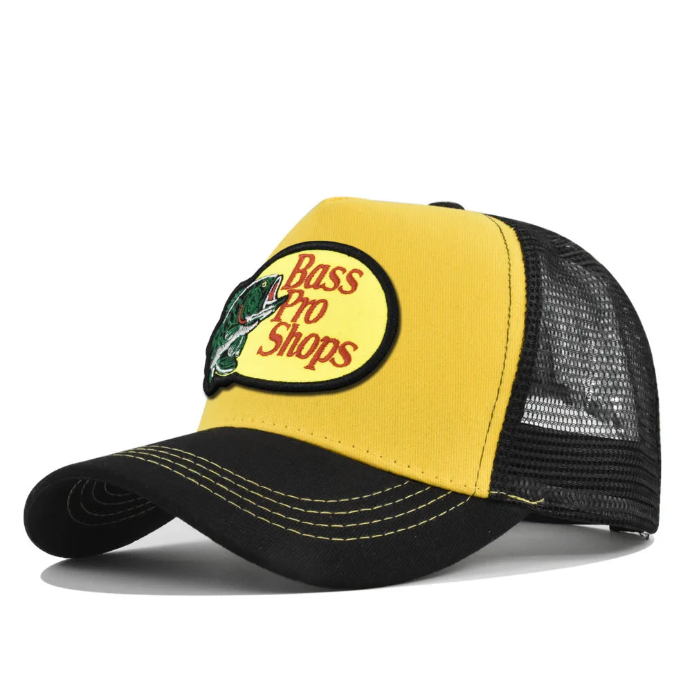 Breathable Mesh Baseball Cap with Adjustable Strap