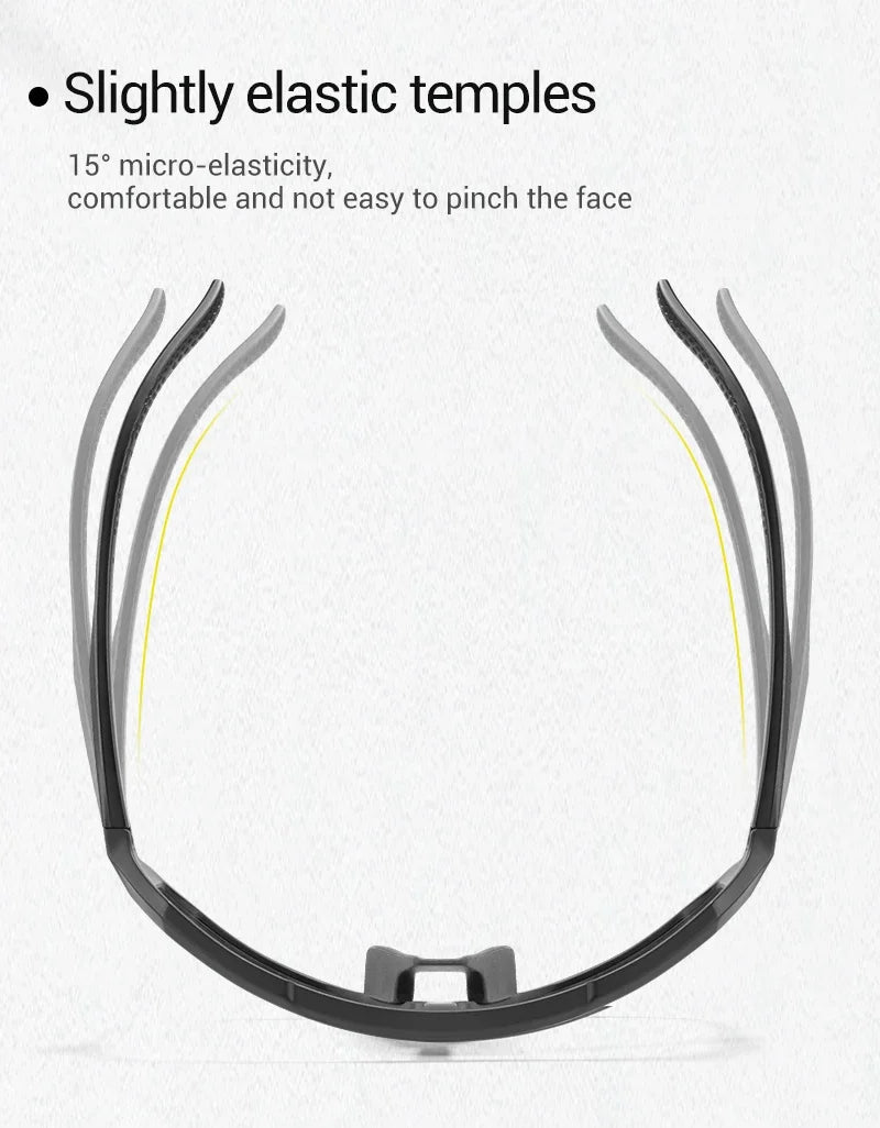 Oversized UV400 Sports Sunglasses for Men