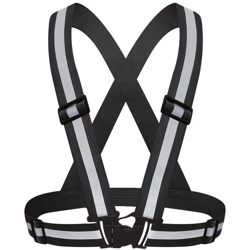 Hi-Vis Reflective Safety Vest for Running, Cycling & Outdoor Work