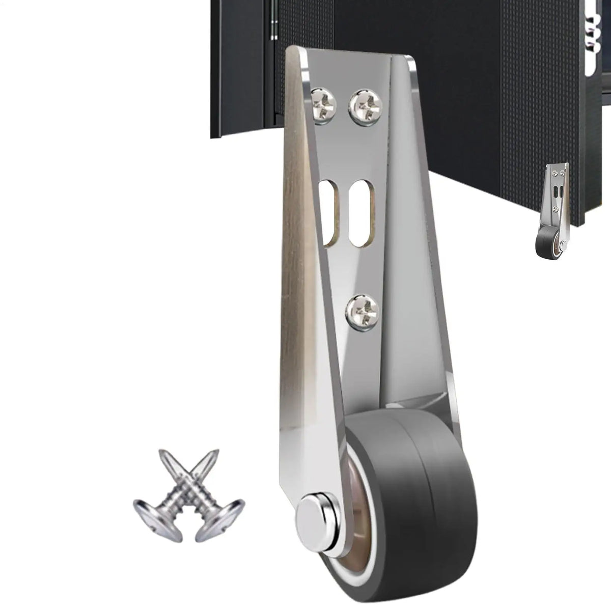 Door Sag Repair Caster Wheels with Screws